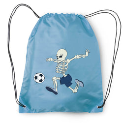 Soccer Drawstring Backpack - Skeleton Striker 