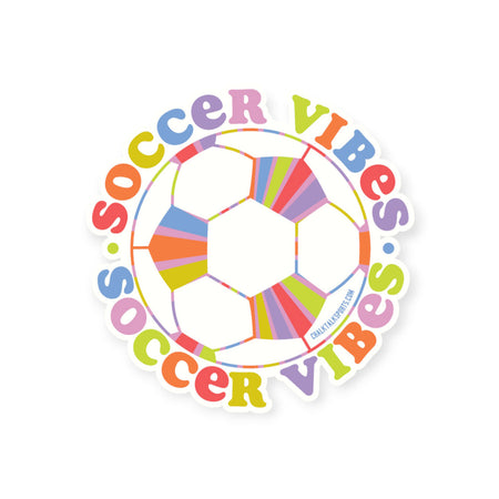 Soccer Sticker - Soccer Vibes