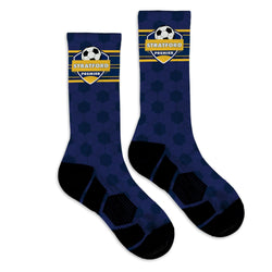 Custom Team Graphic Flex Mid-Calf Socks - Soccer