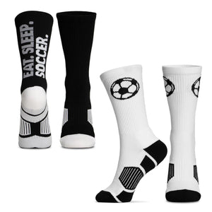 Soccer Woven Mid-Calf Sock Set - Kickoff