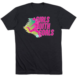 Soccer Short Sleeve T-Shirt - Girls With Goals (Soccer)