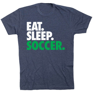 Soccer Short Sleeve T-Shirt - Soccer. Sleep. Repeat