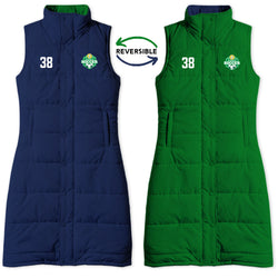 Home & Away Soccer Mom Reversible Puffer Jacket (Long)