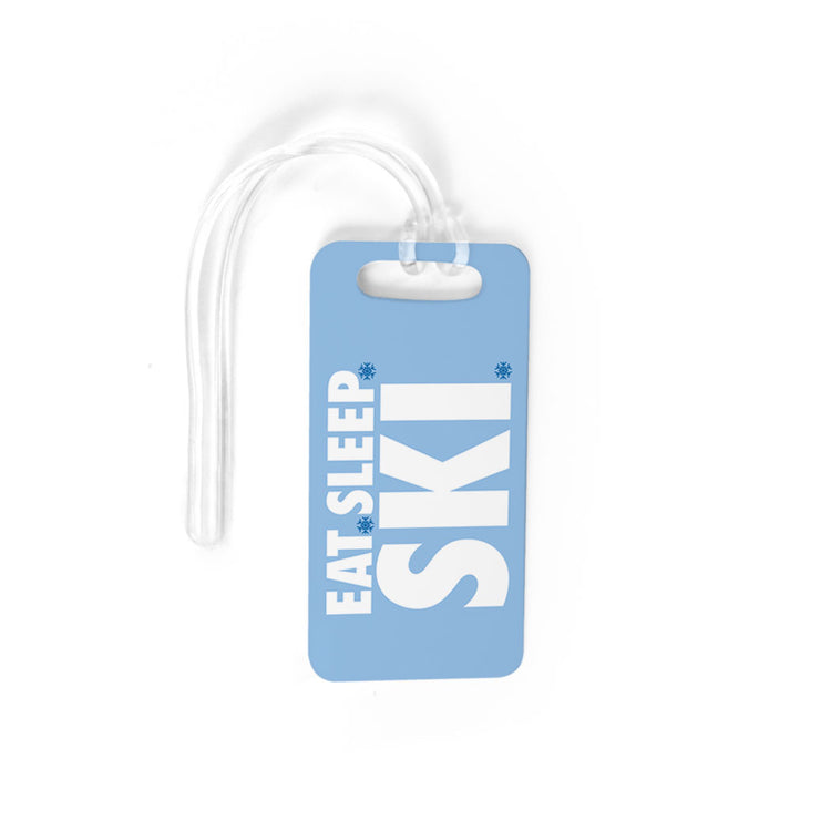 Skiing Bag/Luggage Tag - Eat Sleep Ski