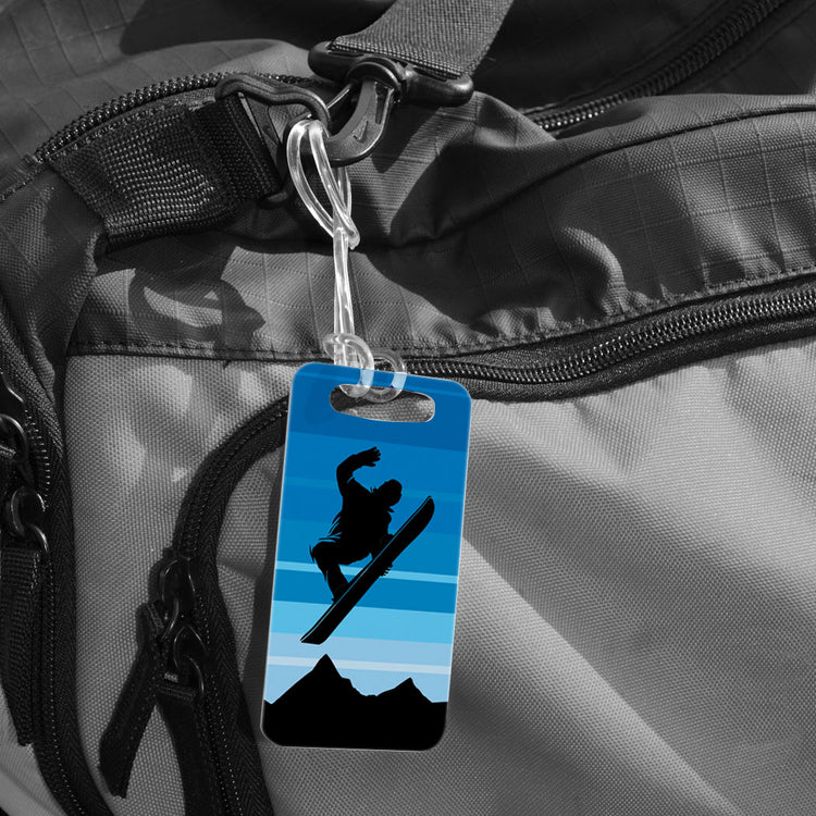 Snowboarding Bag/Luggage Tag - Airborne
