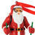 Skiing Ornament - Santa Skier