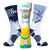 Skiing Woven Mid-Calf Sock Set - Freestyle