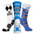 Skiing Woven Mid-Calf Sock Set - Mountains are Calling