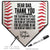 Baseball Home Plate Plaque - Dear Dad - SS