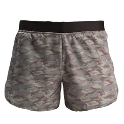 Running Streaker Shorts - Camo 4" Inseam [Black Waistband/Adult Medium] - SS