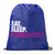 Gymnastics Drawstring Backpack Eat. Sleep. Gymnastics. [Royal] - SS