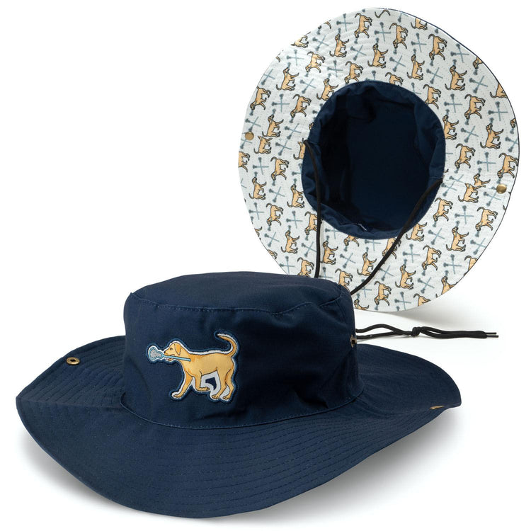 Girls Lacrosse Bucket Hat - Lax Dog - SS
