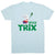 Guys Lacrosse Short Sleeve T-Shirt - Stick Tricks [Light Blue/Youth Small] - SS