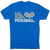 Pickleball Short Sleeve T-Shirt - Eat. Sleep. Pickleball [Royal/Youth Medium] - SS