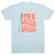 Softball Short Sleeve T-Shirt - Hey Batter Batter [Light Blue/Adult Small] - SS