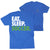 Soccer Short Sleeve T-Shirt - Eat. Sleep. Soccer (Back Design) [Royal/Youth Large] - SS