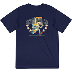 Men's Running Short Sleeve Performance Tee - The Tortured Runners Club [Navy/Adult Large] - SS