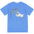 Volleyball Short Sleeve Performance Tee - Goosebumps [Light Blue/Adult Medium] - SS