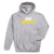Wrestling Hooded Sweatshirt - Just Wrestle [Gray/Adult Small] - SS