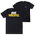 Wrestling Short Sleeve T-Shirt - Just Wrestle (Back Design) [Black/Adult Small] - SS