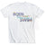 Vintage Swimming T-Shirt - Born To Swim [White/Youth Small] - SS