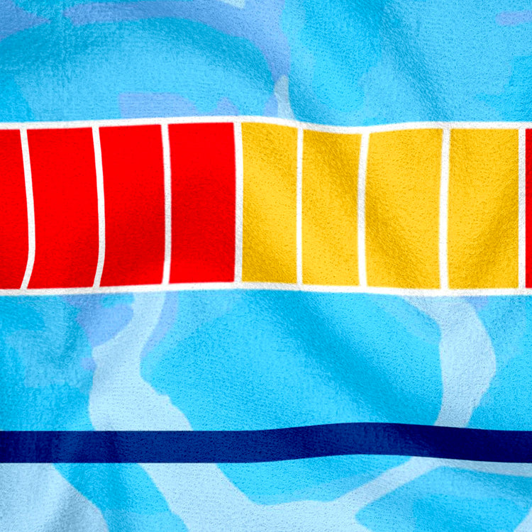 Swimming Premium Beach Towel - Swim Lanes