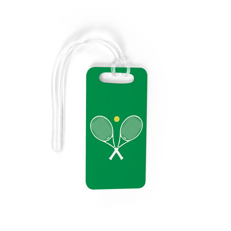 Tennis Bag/Luggage Tag - Crossed Rackets