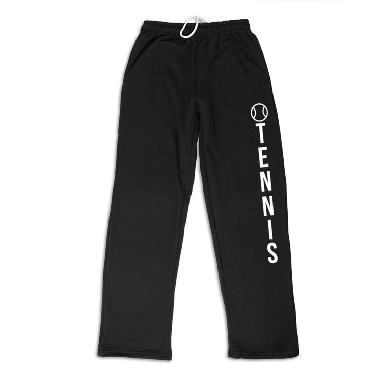 Tennis Fleece Sweatpants - Tennis [Black/Adult Large] - SS