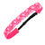 Tennis Juliband Non-Slip Headband - Tossed Racquet Pink