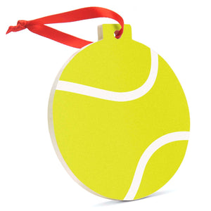 CTS Tennis Round Ceramic Ornament - Tennis Ball Graphic