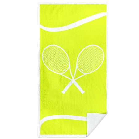 Tennis Premium Beach Towel - Tennis Time