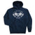 Tennis Hooded Sweatshirt - Love Means Nothing In Tennis [Navy/Youth Medium] - SS