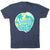 Tennis Short Sleeve T-Shirt - Serve's Up [Youth Large/Navy] - SS
