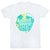 Tennis Short Sleeve T-Shirt - Serve's Up [Adult Small/White] - SS