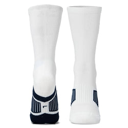 Tennis Mid-Calf Socks - Ball (Emb) - Navy