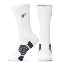 Tennis Woven Mid-Calf Sock Set - Forehand