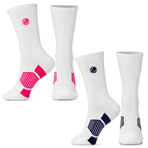 Tennis Woven Mid-Calf Sock Set - Deuce