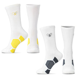 Tennis Woven Mid-Calf Sock Set - Forehand