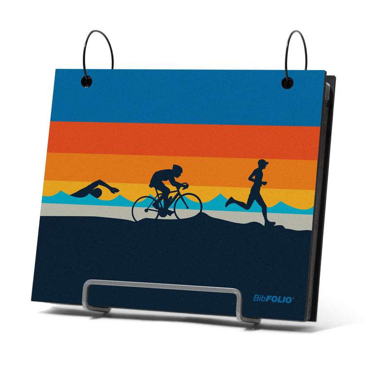 BibFOLIO® Race Bib Album - Triathlete