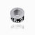 Antiqued Sterling Silver 26.2 Marathon Large Hole Bead