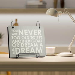BibFOLIO® Race Bib Album - Never Too Old