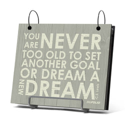 BibFOLIO® Race Bib Album - Never Too Old