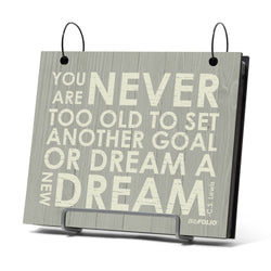 BibFOLIO® Race Bib Album - Never Too Old
