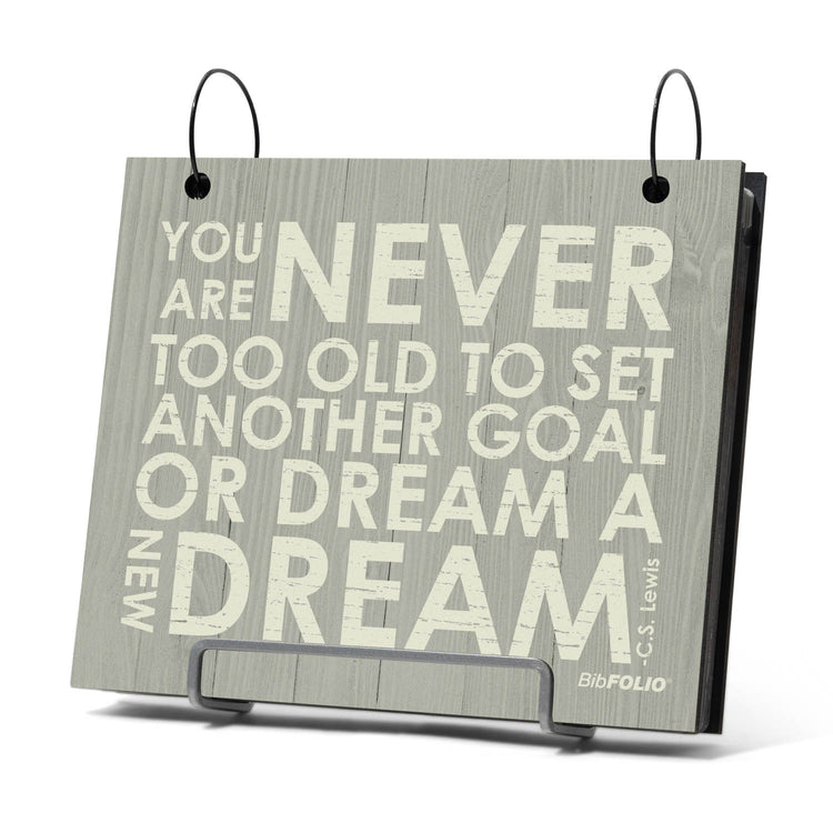 BibFOLIO® Race Bib Album - Never Too Old