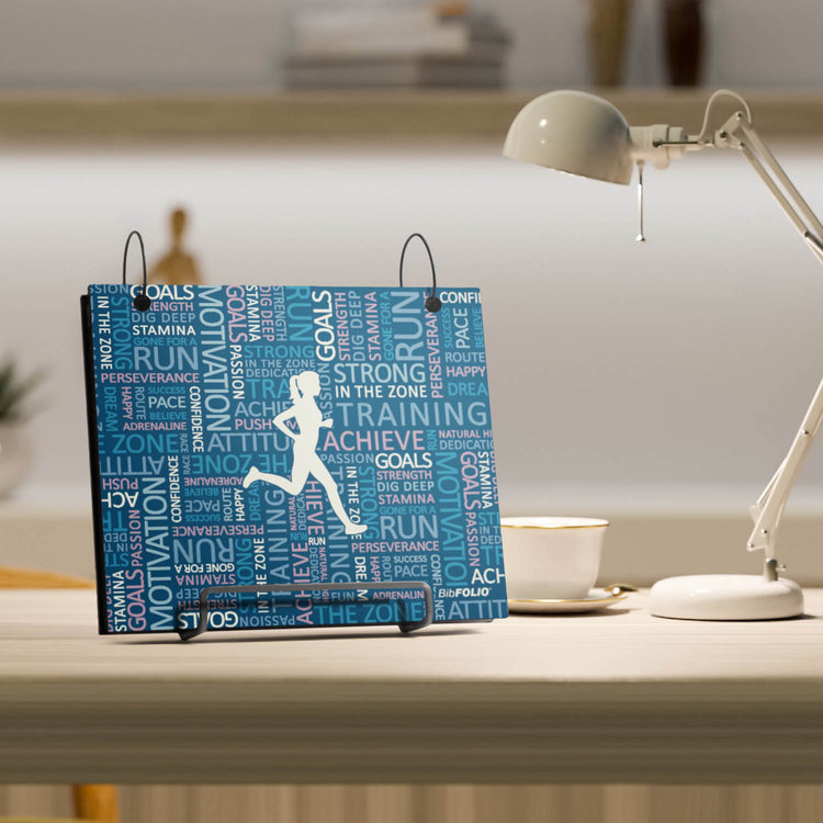 BibFOLIO® Race Bib Album - Running Inspiration Female