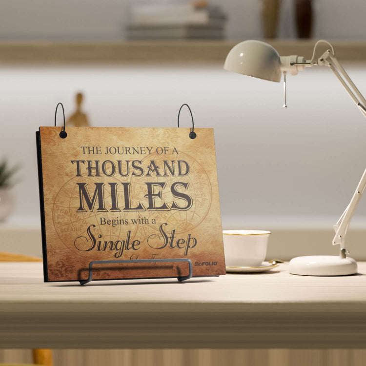 BibFOLIO® Race Bib Album - The Journey of A Thousand Miles