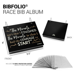 BibFOLIO® Race Bib Album - Miracle