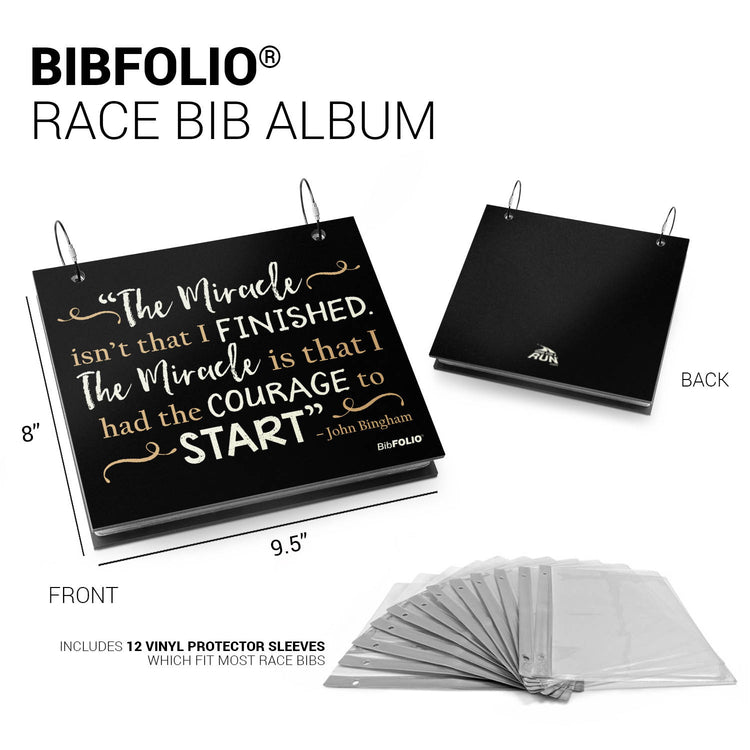 BibFOLIO® Race Bib Album - Miracle