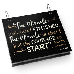 BibFOLIO® Race Bib Album - Miracle