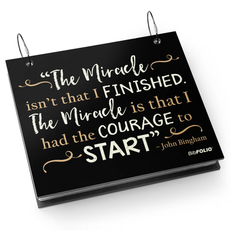 BibFOLIO® Race Bib Album - Miracle